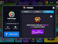 Referral tab (Image via Supercell)